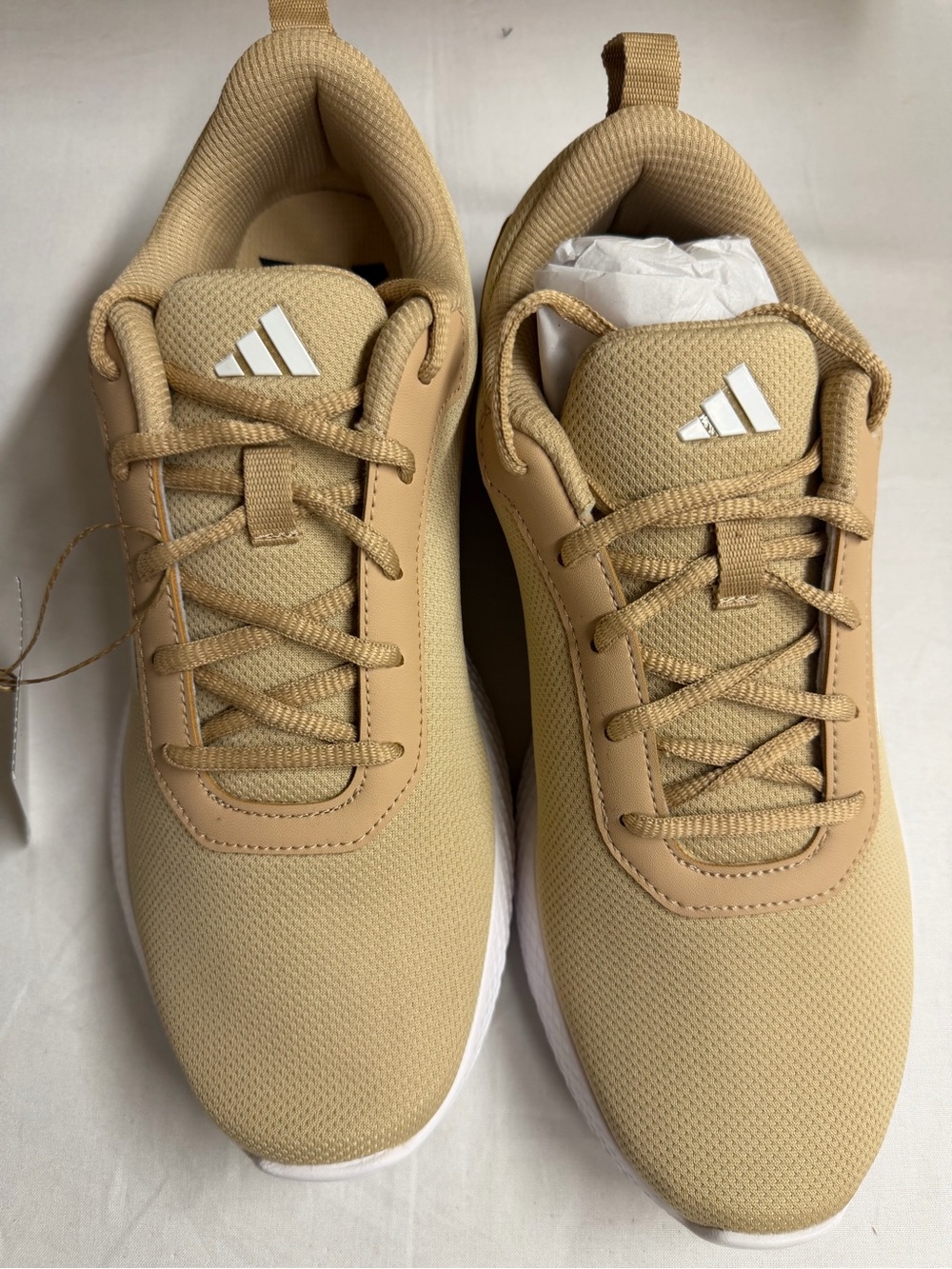 Adidas Men’s Lightweight Running Shoes - Tan